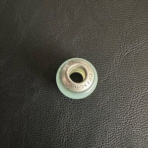 Persona Aquamarine Charm for bracelet - Sterling Silver - Fits Smaller bracelets